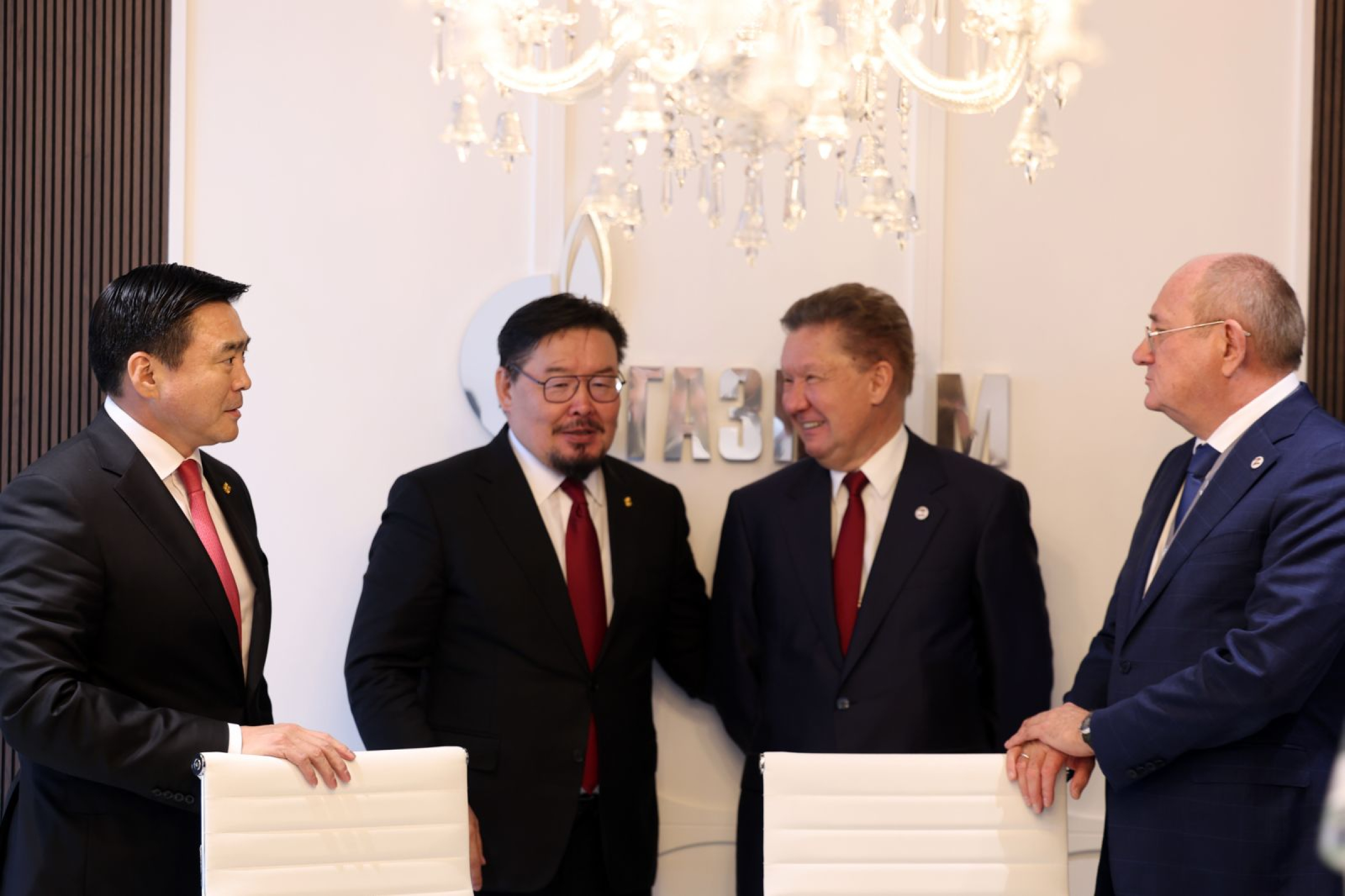 Ерөнхий сайд Г.Занданшатар “Газпром” НХН-ийн Удирдах зөвлөлийн дарга А.Б.Миллерийг хүлээн авч уулзлаа