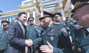 Ерөнхий сайд Н.Учрал генерал цолтнуудад хүндэтгэл үзүүллээ